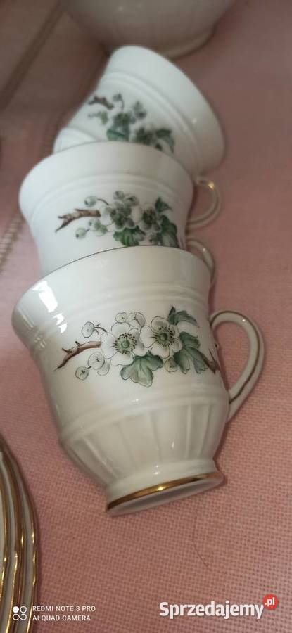 Filiżanka z talerzykiem deserowyBG Kjbenhavn sprzedam