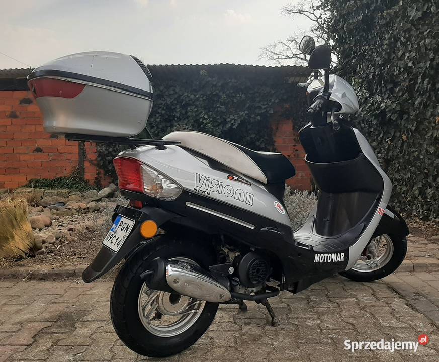 Ładny skuter Motomar Vision 50 4t 2008r 1wł 1717 Tuczno