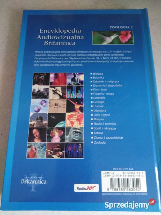 Encyklopedia audiowizualna Britannica Zoologia mazowieckie Radom