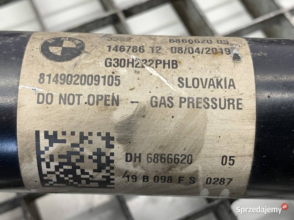 AMORTYZATOR PRAWY PRZÓD BMW G30 20 6866620 osobowe