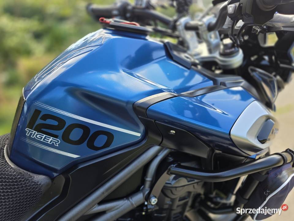 Triumph Tiger 1200 XRX 2018 Piękny kufry sprowadzony pomorskie Nowy Dwór Gdański