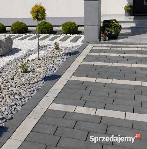 Kostka brukowa 8 rewelacja GRAND w kolorze DARK śląskie