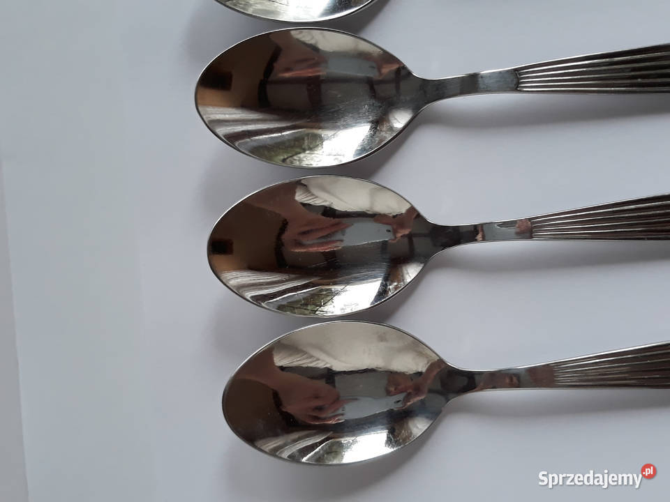 Łyżki obiadowe 1 PASECZKI PASKI Gerlach sztućce Sztućce Dąbrowa Górnicza