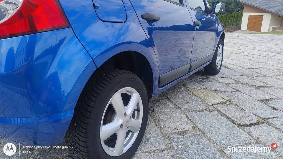 DACIA SANDERO 2009 BENZYNA ALU KLIMA CD OKAZJA Myślenice