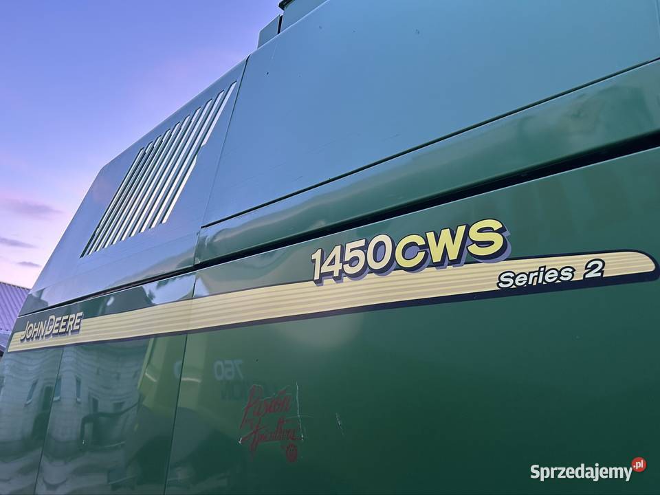 John Deere 1450 cws Series 2 Wózek do header'a Łysakowo