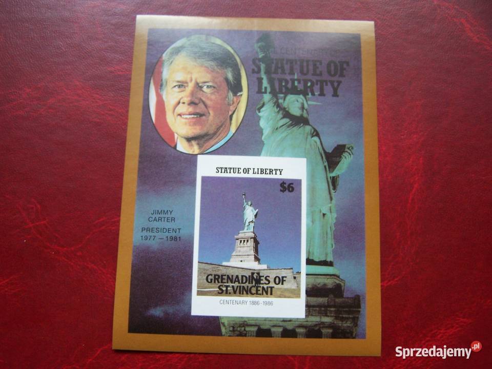 Grenadyny 1986 MNH Prezydenci USA Statua Tychy