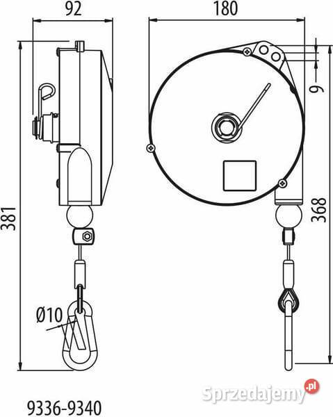 Balanser średni Rema 25 m 10 14 VB9340 Kamionna sprzedam
