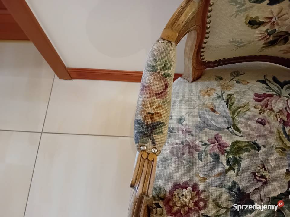 Fotele w stylu ludwikowskim 2 Szczecin