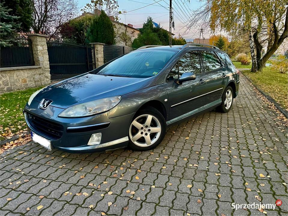 ŚlicznyPeugot407Sw2006r20HDIDieselPanoramaDłOpłtM Zduńska Wola