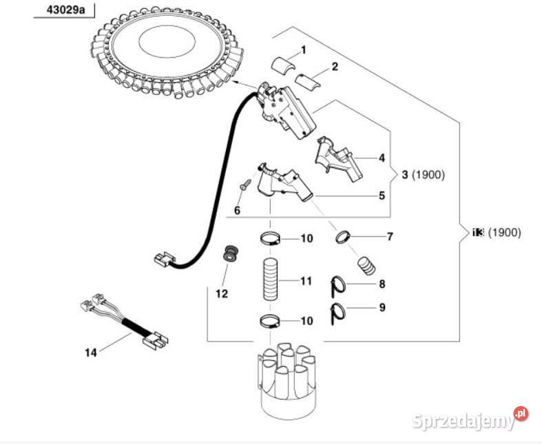Elektrozawór ścieżek AC495130 Olsztyn