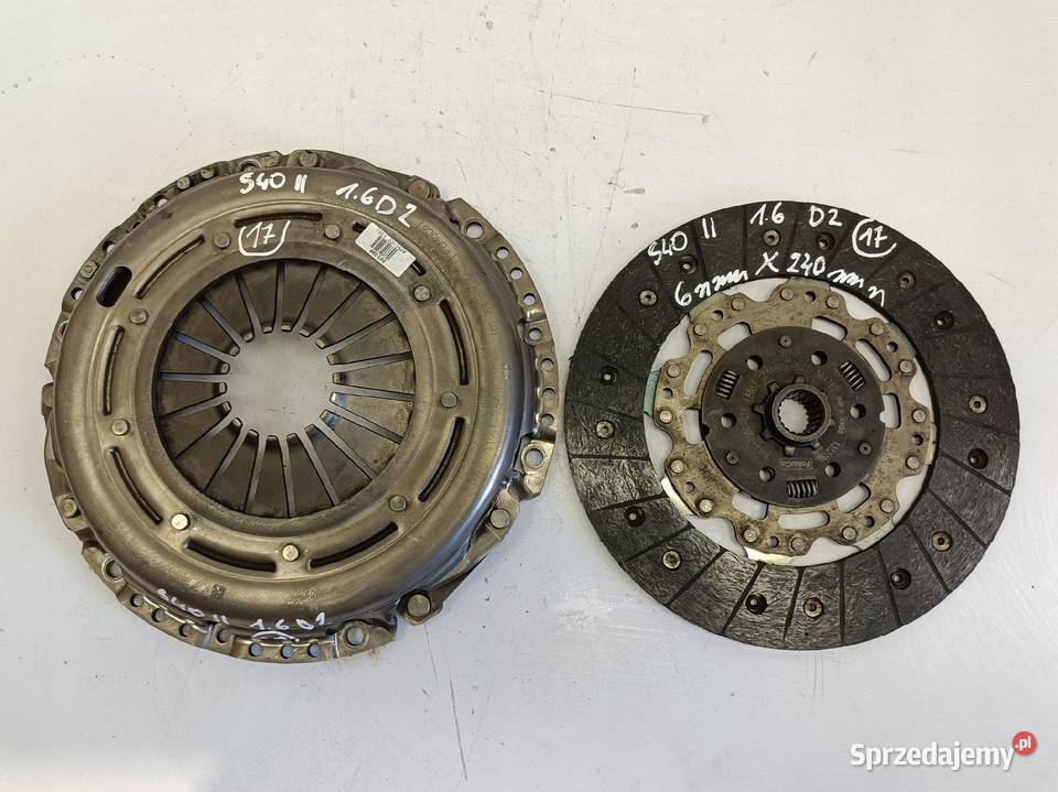 Volvo S40 II 16 D2 DOCISK TARCZA sprzęgło osobowe Chełm