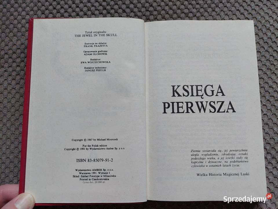 fantasy Klejnot w czaszce Michael Moorcock Kraków