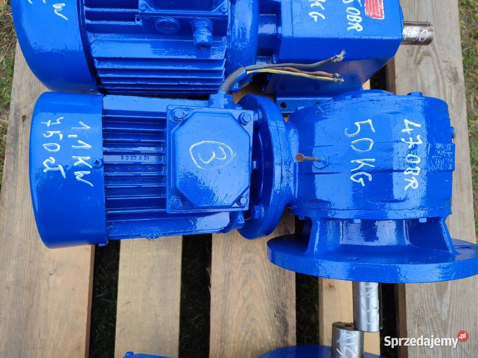 Motoreduktor silnik elektryczny trójfazowy 11 kw