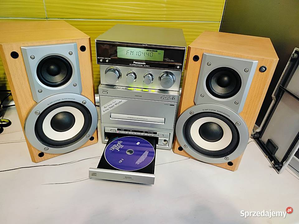 Miniwieża Panasonic SA PM 15 kolumny
