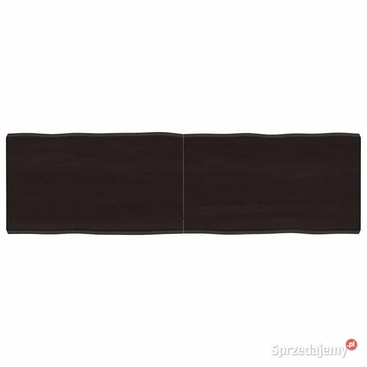 vidaXL Blat ciemnobrązowy 140x40x2 4SKU364028 Pozostałe Warszawa