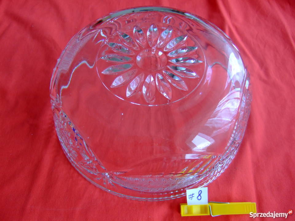 8 Misa kryształowa kryształ PRL Łódź