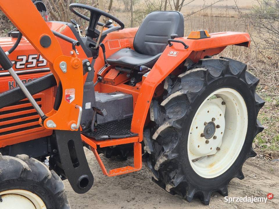 Traktorek KUBOTA L1255D 25 44 Wspomaganie Małuszyn