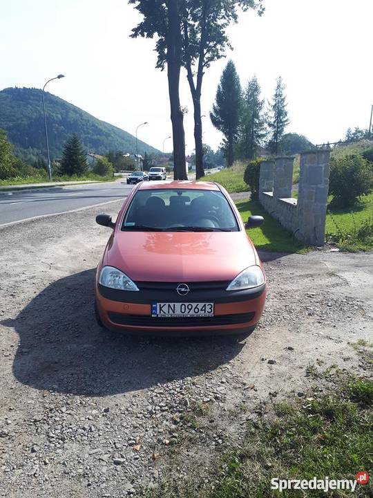 OPEL CORSA C 2001 Silnik 10 BENZYNA Hatchback Motoryzacja małopolskie Nowy Sącz