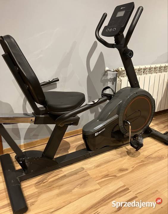 Rower stacjonarny treningowy leżący HopSport Sprzęt do ćwiczeń Wólka Niedźwiedzka