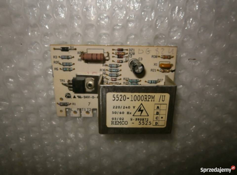 Pralka INDESIT WG 824 TPR moduł sterowania sprawny