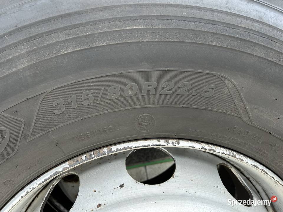 Koła man Tgx Tgs 31580r225 goodyear kmax 23r Sulechów