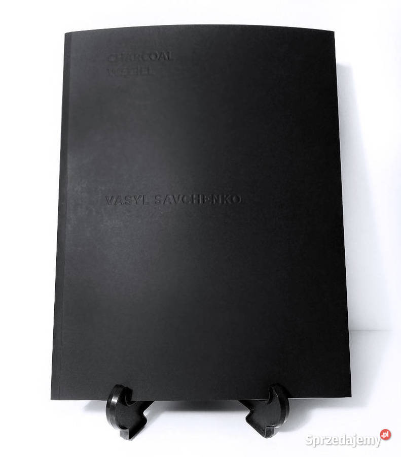 Vasyl Savchenko Charcoal Węgiel Art Catalogue Gdańsk