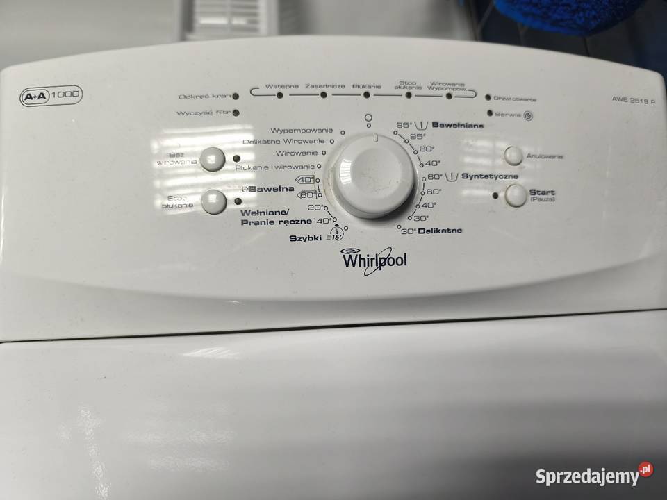 Pralka Whirlpool AWE 2519P łódzkie Łódź