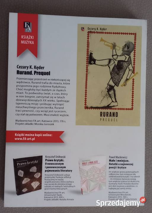 FAart kwartalnik literacki 4 94 2013 Sosnowiec sprzedam