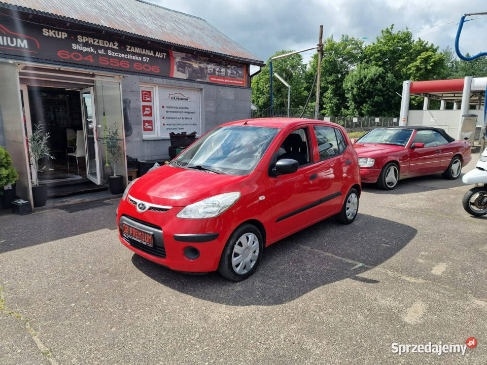 Hyundai i10 12 Benzyna 78 Centralny Zamek Dwa czerwony Słupsk sprzedam