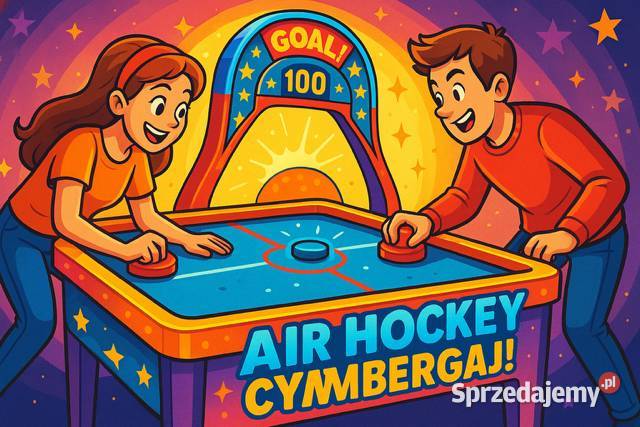 Wynajem automat cymbergaj airhockey na event Kraków