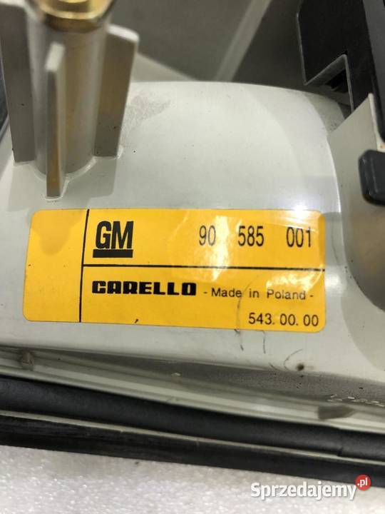 LAMPA LEWY TYŁ OPEL VECTRA B KOMBI 90585001 Motoryzacja