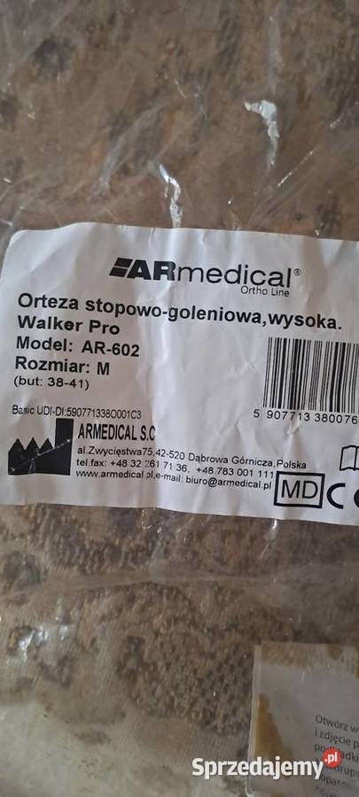 296 orteza stopowogoleniowa Wrocław
