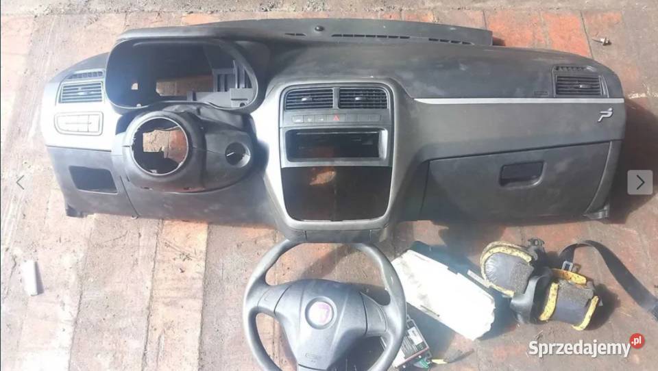 deska rozdzielcza kompletna kokpit pasy poduszka osobowe Motoryzacja Bodzentyn