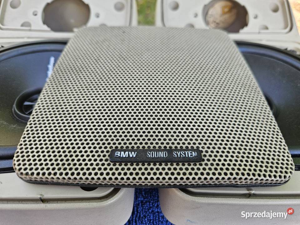 Bmw e30 sound system głośniki perl beige Wrocław