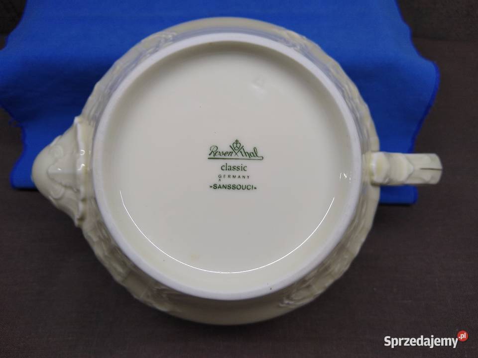 Dzbanek do herbaty Rosenthal Sanssouci ecru wielkopolskie Kalisz