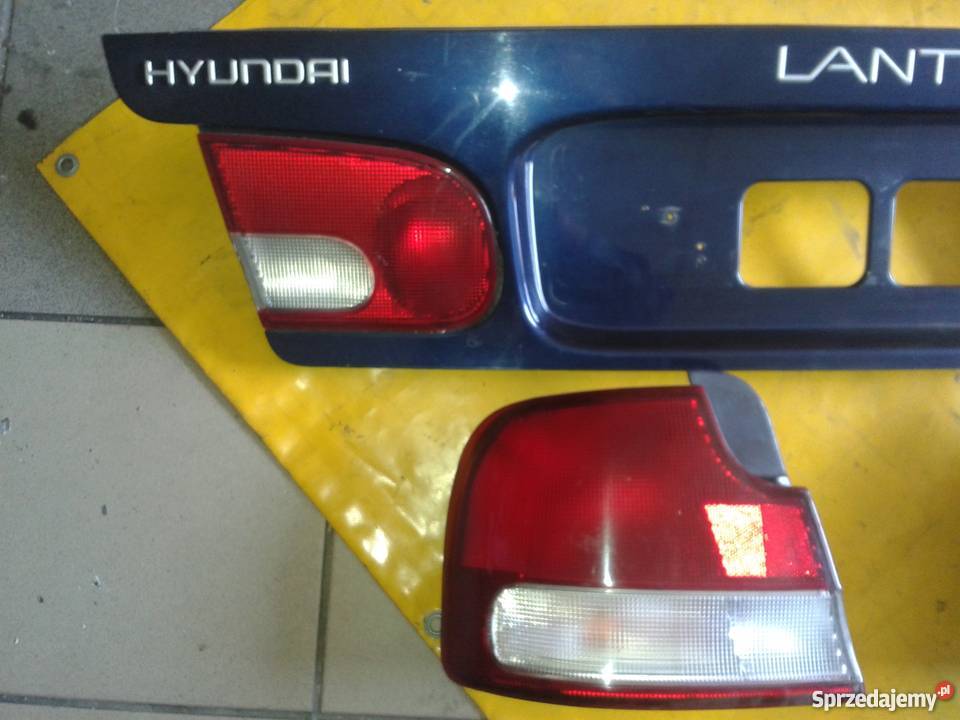 lampy tył lewaprawa z listwą Hundai Lantra r9296 Piotrków Trybunalski sprzedam
