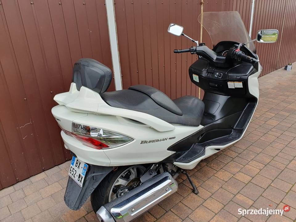 Zamiana Skuter Burgmann 400 2011r Biała Perła nieuszkodzony Pajęczno sprzedam