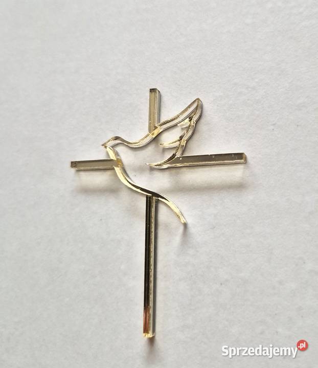 Topper na bok tortu komunia chrzest Częstochowa sprzedam