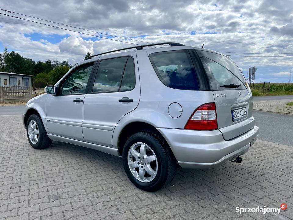 ŁADNY MERCEDES BENZ ML 27 CDI 163 HAK ALU łódzkie Kutno