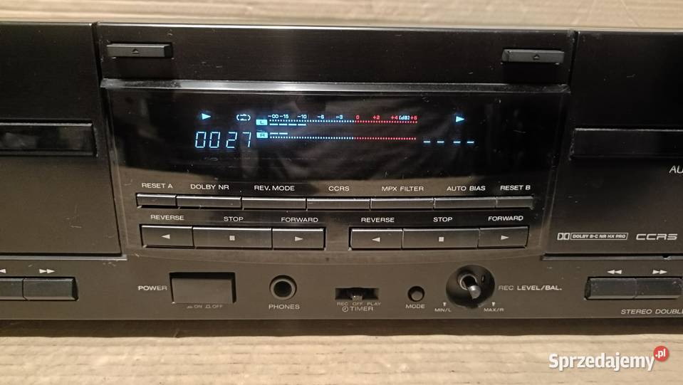 KENWOOD KXW4080 Magnetofon dwukieszeniowy Poznań sprzedam