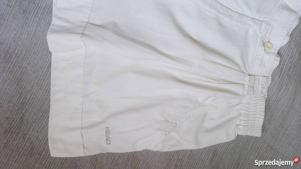 BIAŁE SPODENKI DAMSKIE HEARD SPORTSWEAR Łódź