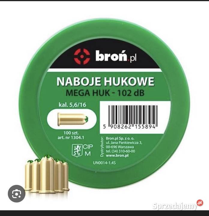 Amunicja hukowa megahuk NOWA Warszawa