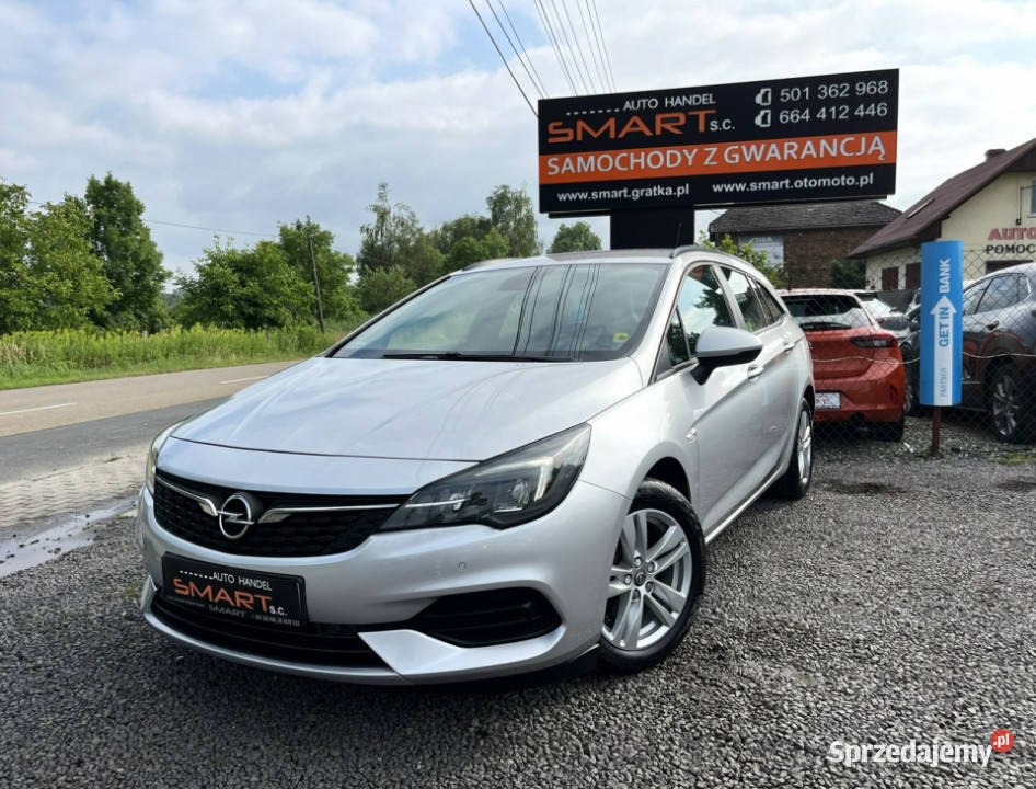 Opel Astra Android Auto Salon FV 23 1Rej 2021 nawigacja Rydułtowy