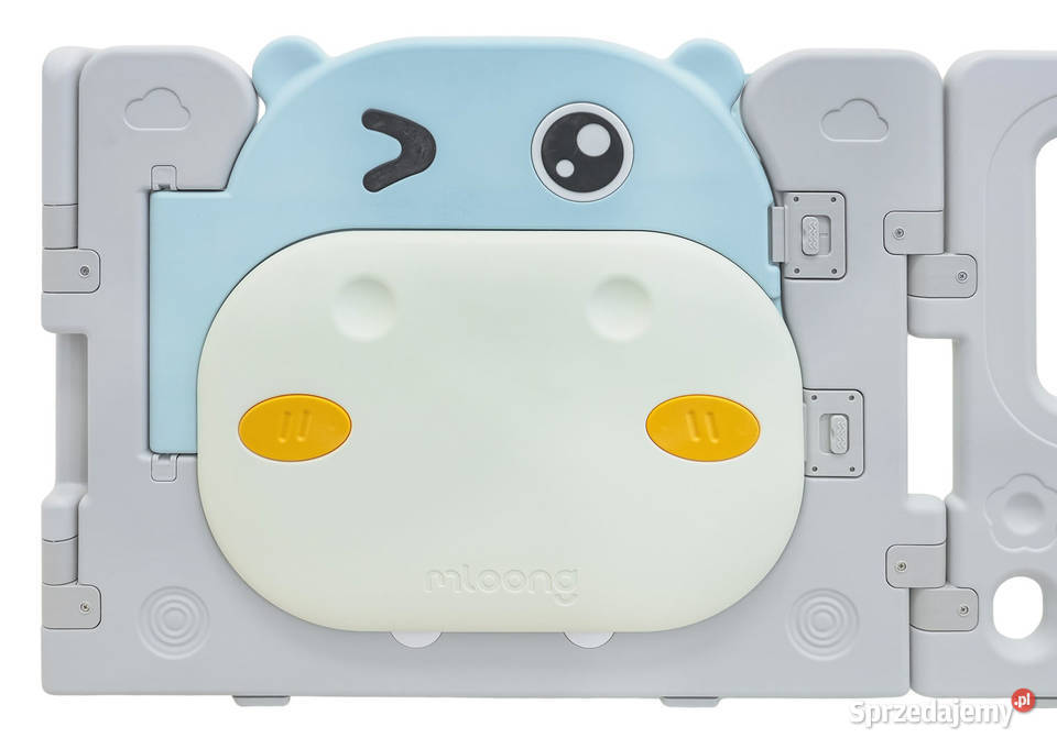 Płotek kojec modułowy Hipcio niebieski 10 paneli sprzedam