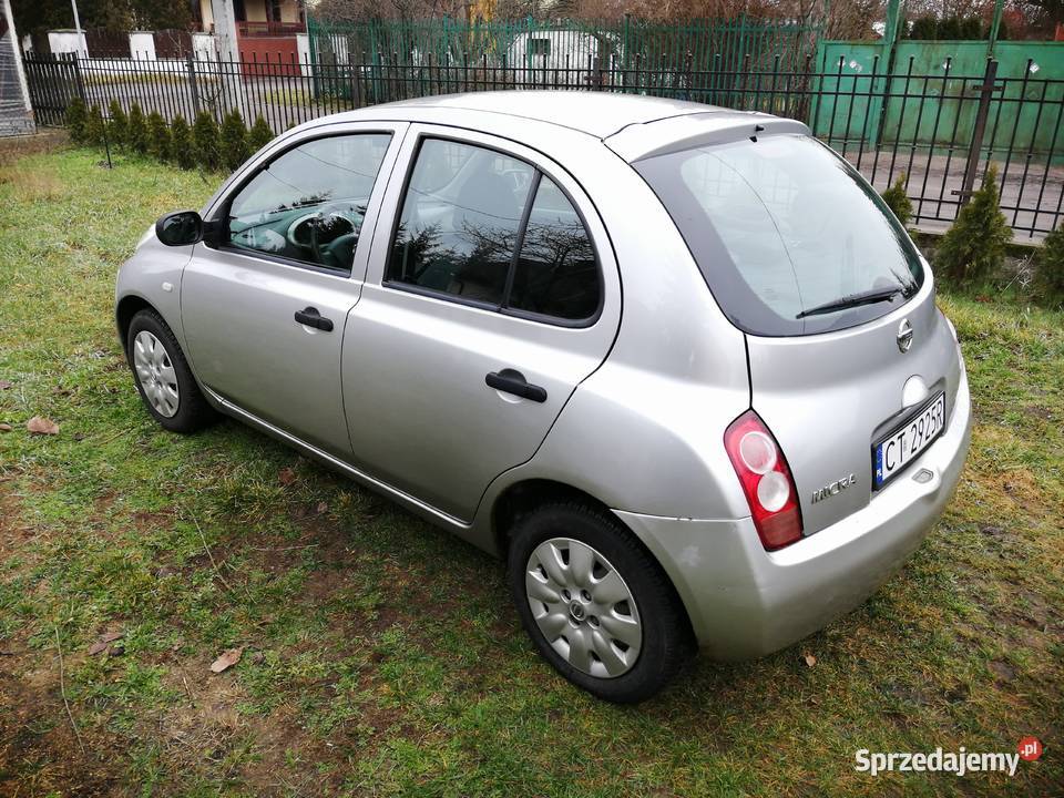 Sprzedam Nissan Micra K12 Sprawna Klima Toruń