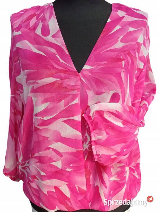 Bluzka szyfonowa NOVUM 42 nakładana biust 108 Pątnów