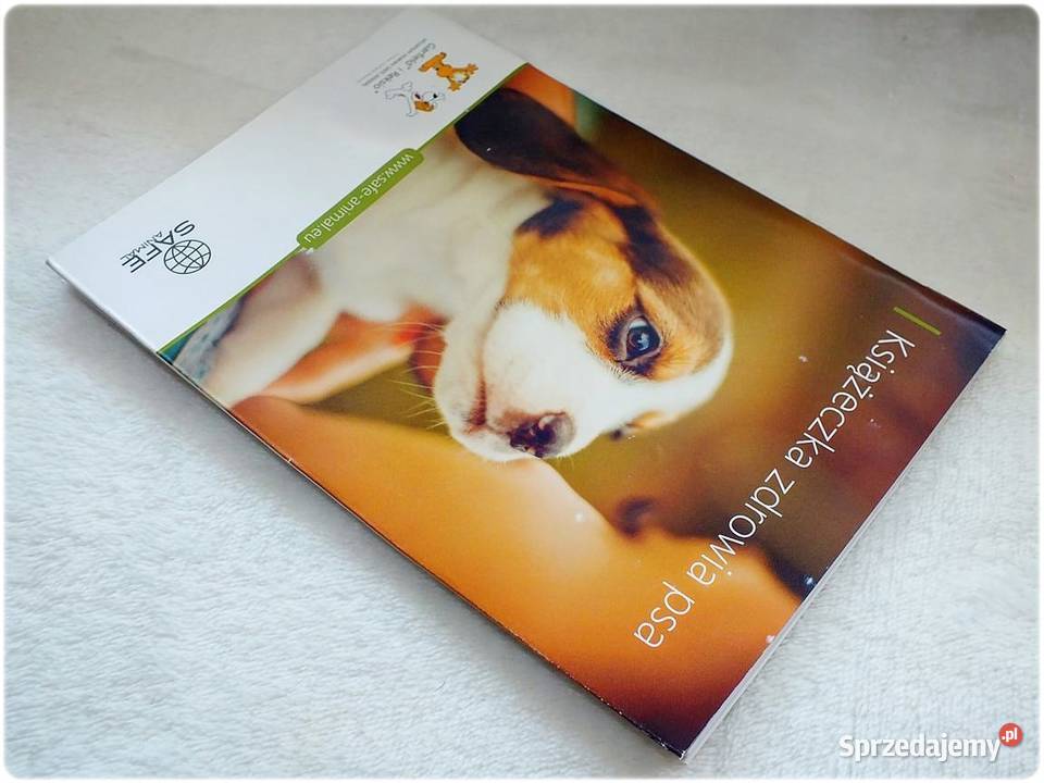 Książeczka Zdrowia Psa SAFEANIMAL Nowa Dla psów sprzedam