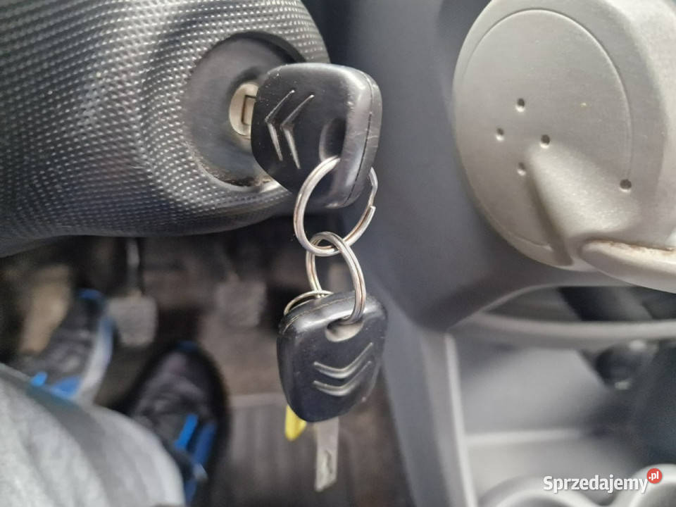 Citroen C1 10 Benzyna 68 Dwa Klucze Lakier Rok produkcji 2007 Słupsk