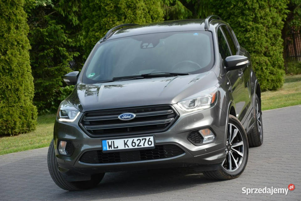 Ford Kuga STLine AWD Sync3 Skóry Radar Martwe podgrzewane fotele mazowieckie
