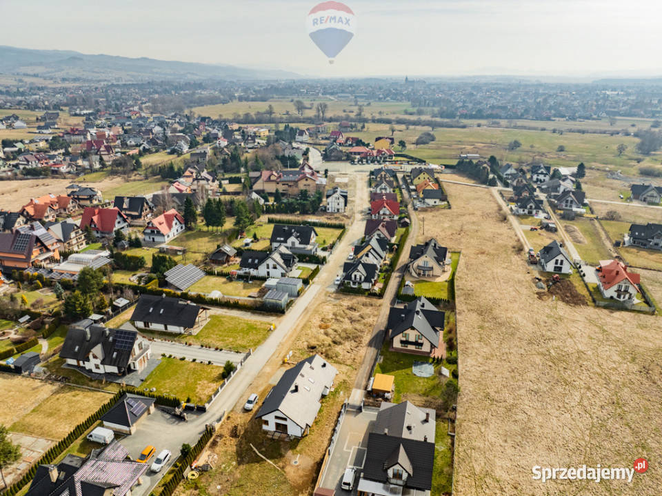 Działka z pozwoleniem na budowę Nowy Targ Grel 20m sprzedam